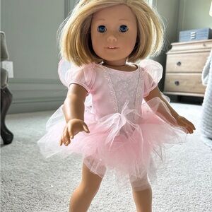 AMERICAN GIRL Kit Doll (in vintage ballerina outfit with wings)
